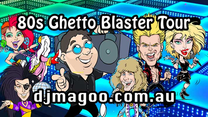 80s Ghetto Blaster Tour
